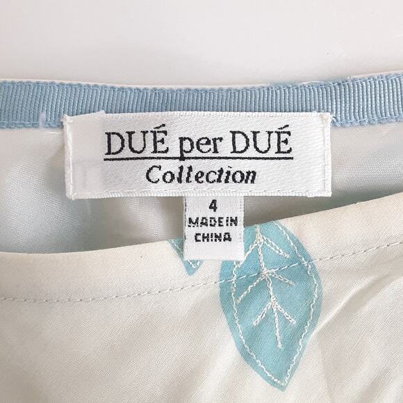 Vintage Y2K Tulip Skirt Blue Floral Midi Skirt Fairycore Whimsy Women 4 Coquette - Picture 5 of 8